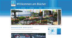 Desktop Screenshot of bluecherplatz.de